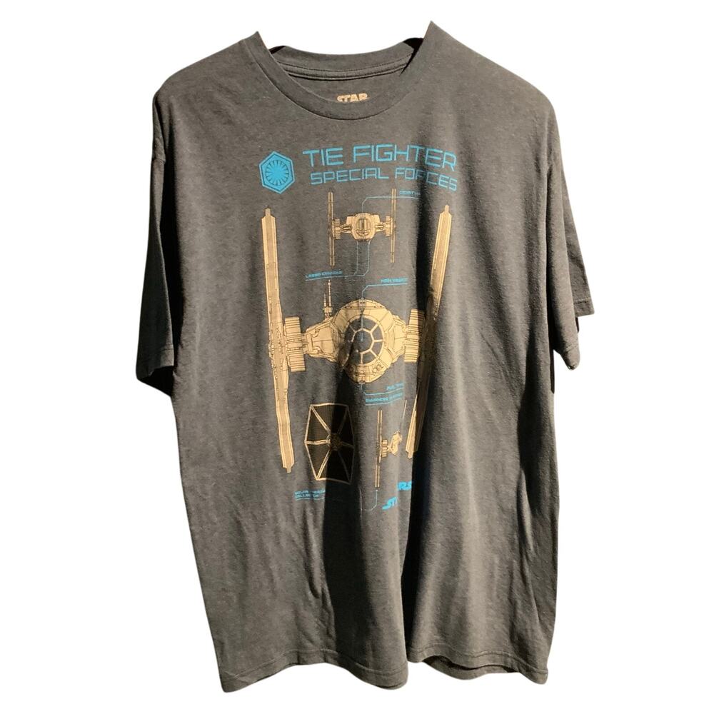 Star Wars Size XL Tie Fighter T Shirt Retro Disney Park Fit Unisex